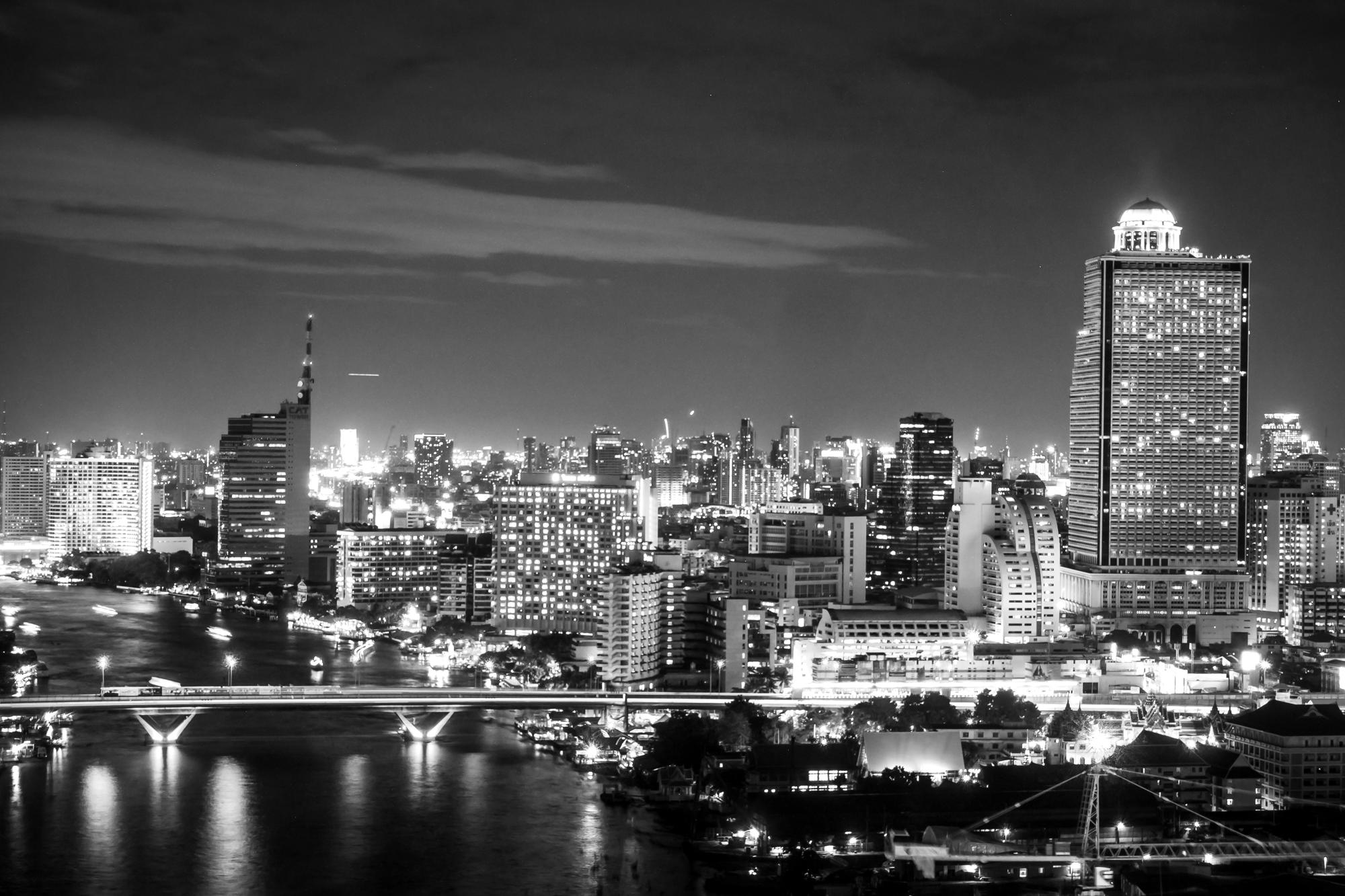 Bangkok at night, home of 1109 Prosper Company Limited